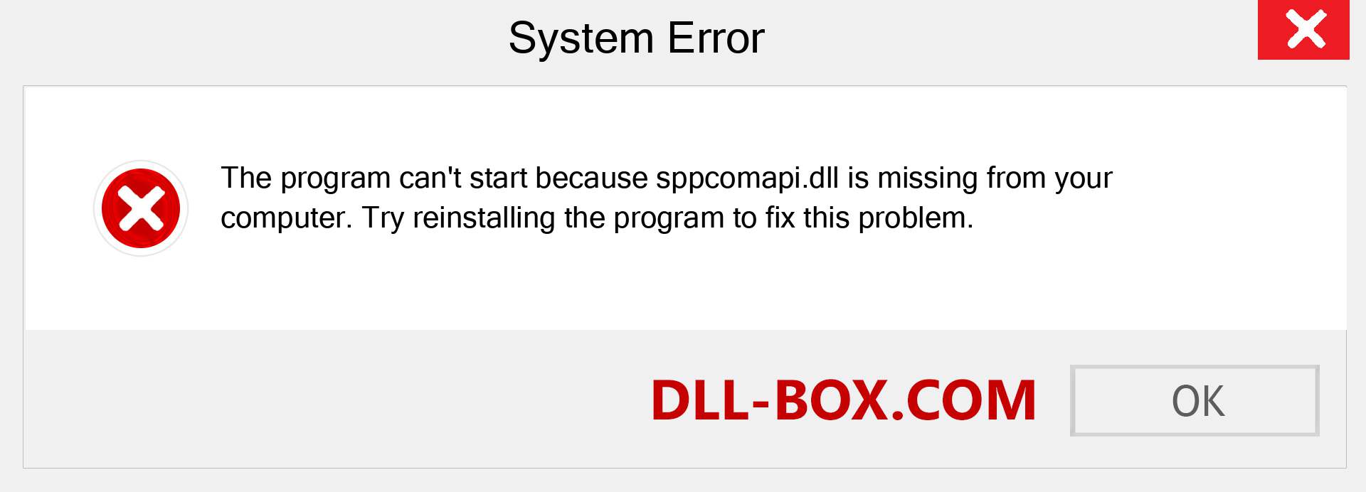  sppcomapi.dll file is missing?. Download for Windows 7, 8, 10 - Fix  sppcomapi dll Missing Error on Windows, photos, images